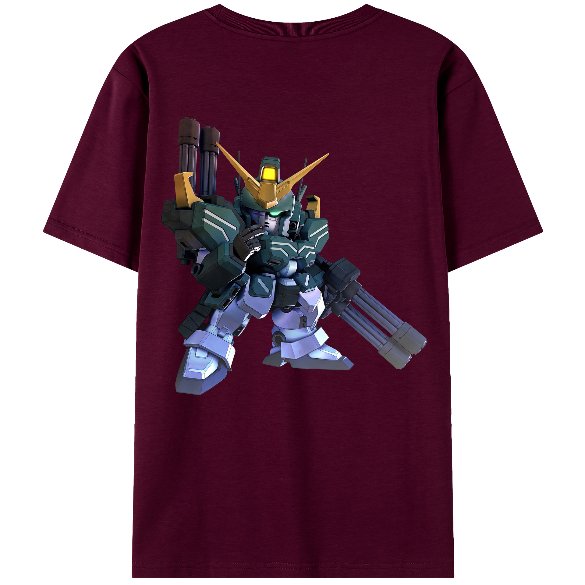 （画像用） 機動戦士ガンダム Mobile Suit Gundam レディース半袖Tシャツ(バックプリント)